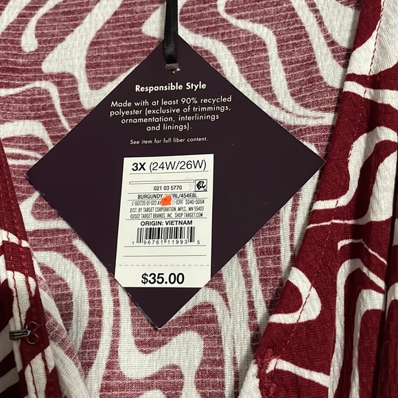 Ava & Viv - (NWT) Balloon Sleeve Belted Midi Dress - Picture 5 of 14